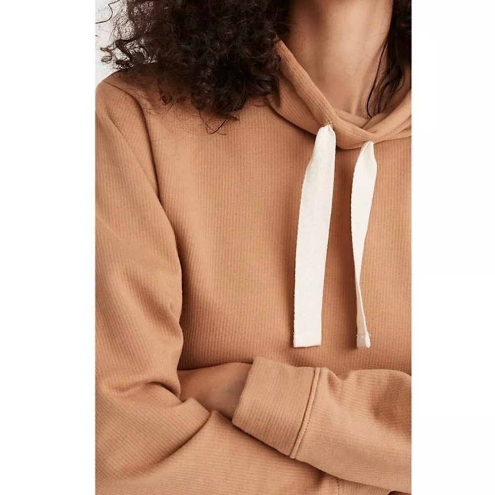 Madewell MWL Ribbed Funnelneck Sweatshirt - Picture 2 of 5